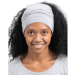 Pinnaplasty (Otoplasty) 2 Patient wearing a soft supportive headband after pinnaplasty surgery
